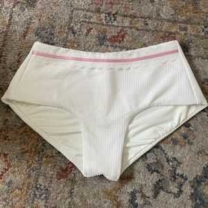 New Frankie’s bikinis x Gigi white bottoms size S